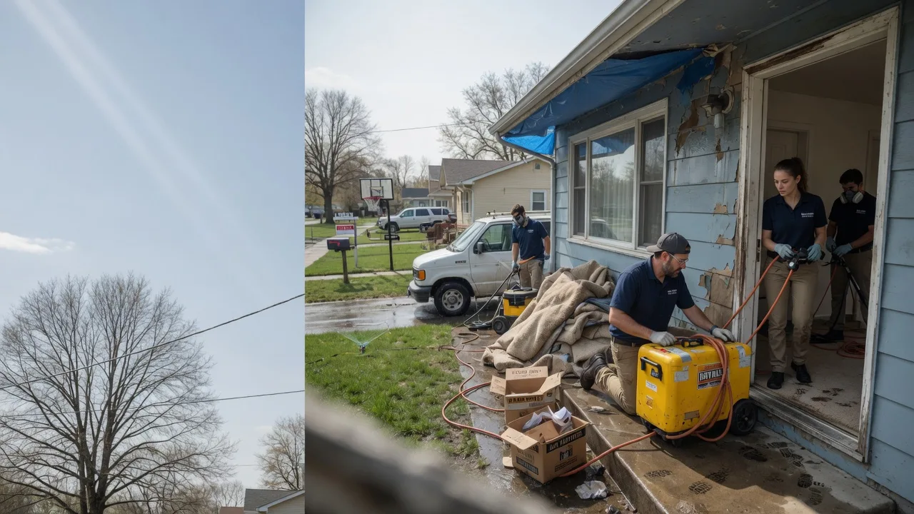 Basement Flood Cleanup in Boling, TX near me